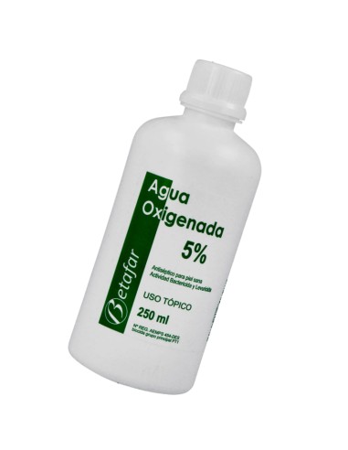 Betafar Agua Oxigenada 5% 250ml Betafar Agua Oxigenada 5% 250ml