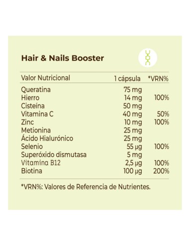 Kobho Hair & Nail Booster 60 cápsulas Kobho Hair & Nail Booster 60 cápsulas