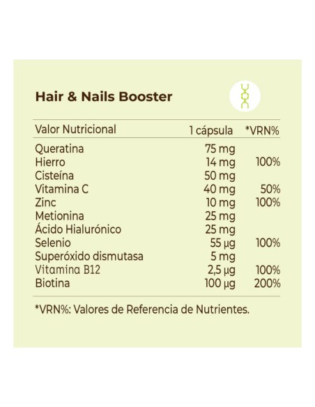 Kobho Hair & Nail Booster 60 cápsulas