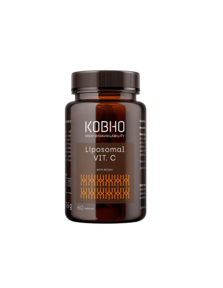 Kobho Vitamina C + Reishi 60 cápsulas