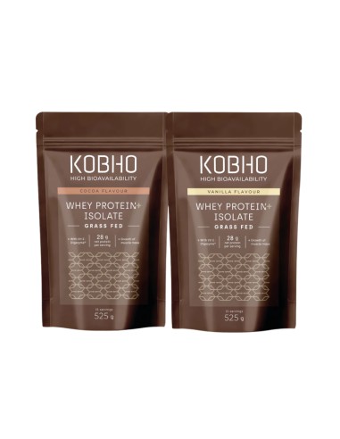 Kobho Proteína Whey Aislada Cacao 525 g