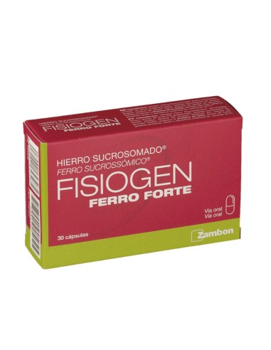Fisiogen Ferro Forte 30 cápsulas Fisiogen Ferro Forte 30 cápsulas