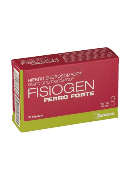 Fisiogen Ferro Forte 30 cápsulas