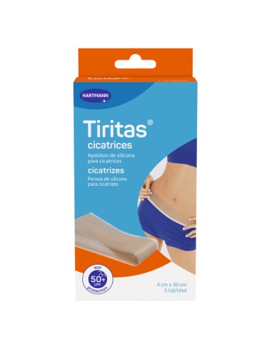 Hartmann Tiritas Cicatrices 4cm x 30 cm 5unds