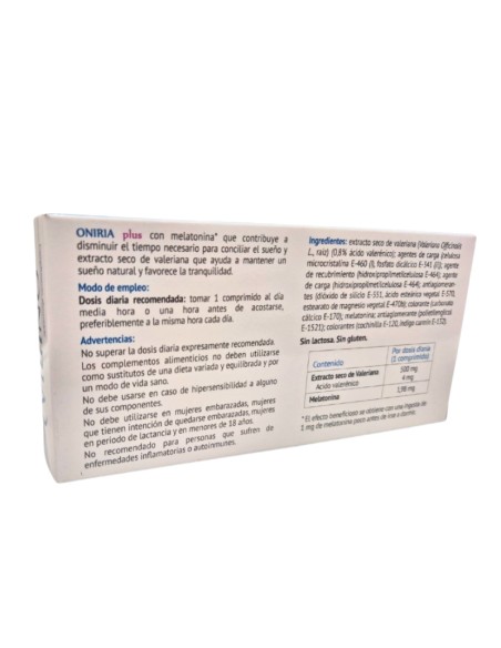 Oniria Plus 30 comprimidos