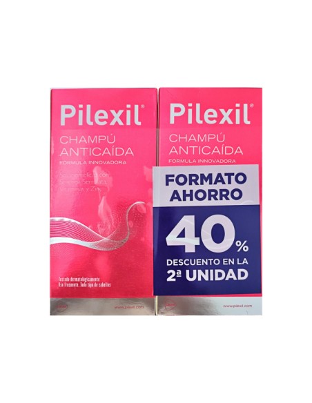 Pilexil Duplo Champú Anticaída 2x500 ml