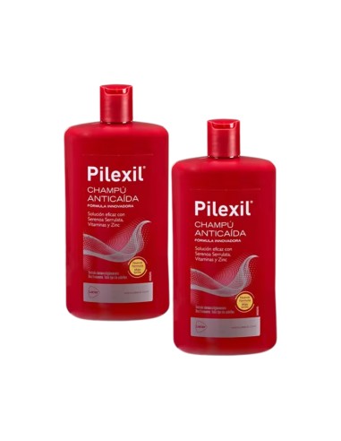 Pilexil Duplo Champú Anticaída 2x500 ml Pilexil Duplo Champú Anticaída 2x500 ml