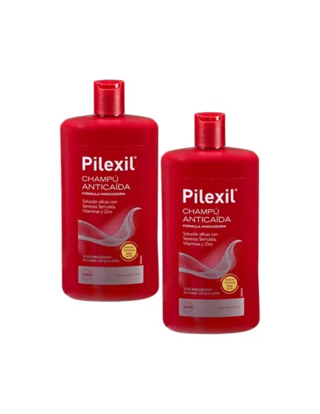 Pilexil Duplo Champú Anticaída 2x500 ml