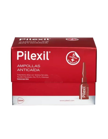 Pilexil Ampollas Anticaída 15+5x5 ml