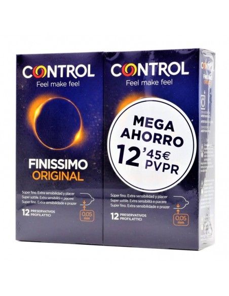Control Finissimo Original 12 + 12 Preservativos