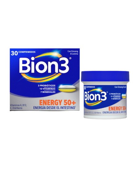 Bion3 Energy 50+ 30 comprimidos