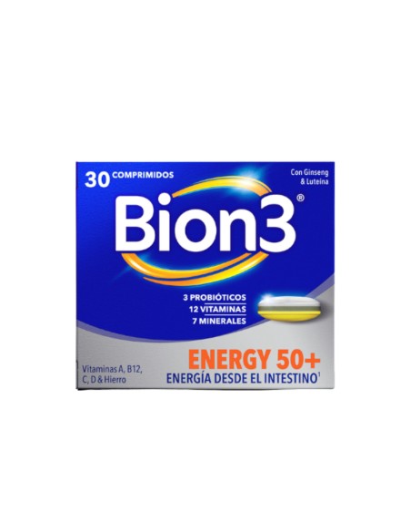 Bion3 Energy 50+ 30 comprimidos