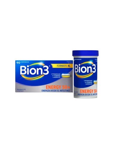 Bion3 Energy 50+ 90 comprimidos Bion3 Energy 50+ 90 comprimidos