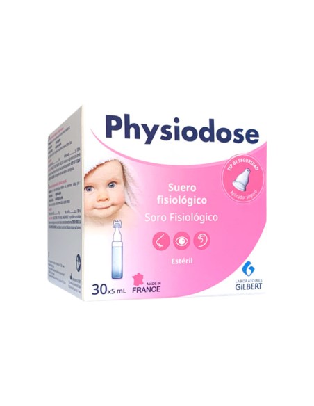 Physiodose suero Fisiológico Estéril 30x5 ml monodosis