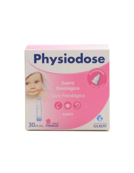 Physiodose suero Fisiológico Estéril 30x5 ml monodosis