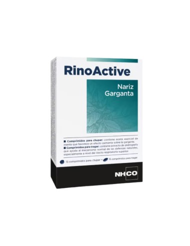 NHCO RinoActive 15 +15 Comprimidos NHCO RinoActive 15 +15 Comprimidos