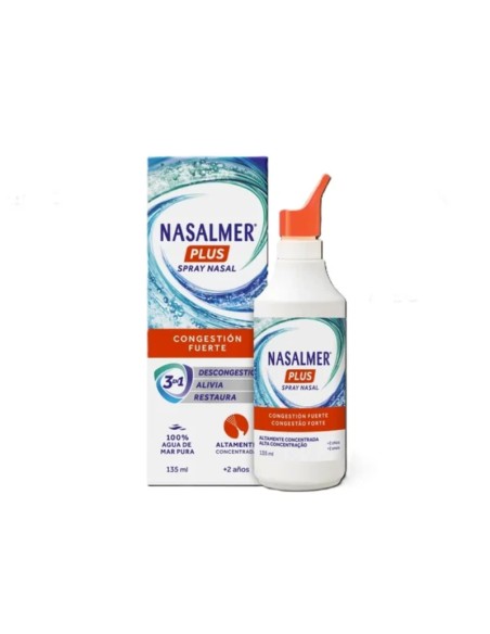 Nasalmer Plus Congestión fuerte 135 ml