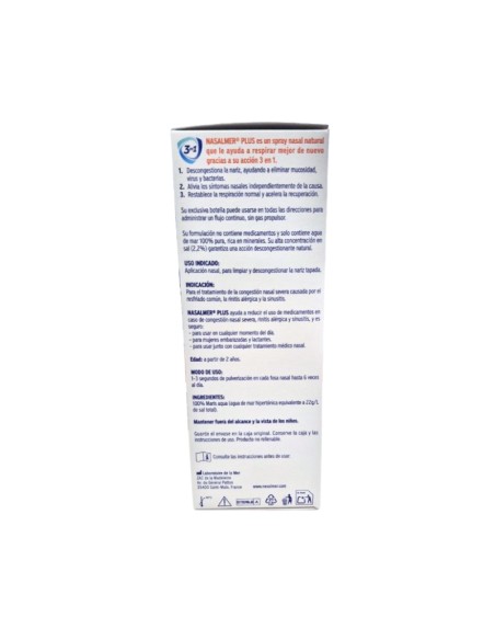 Nasalmer Plus Congestión fuerte 135 ml