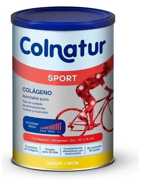 Colnatur Sport Colágeno Natural Sabor Limón 345