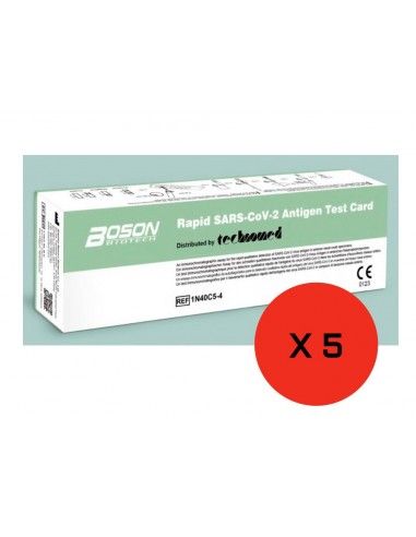 Test Antígenos COVID nasal BOSON 5 unidades