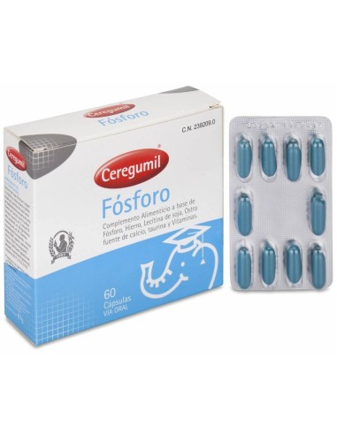 Ceregumil Fósforo 60 Cápsulas