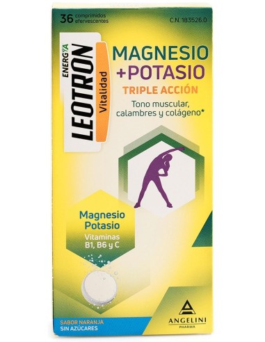 Leotron Magnesio + Potasio 30...