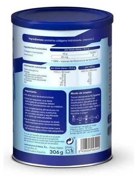 Colnatur Classic Colágeno Natural Sabor Neutro 300 G