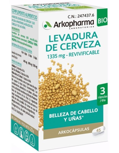 Arkopharma Arkocápsulas Levadura De... Arkopharma Arkocápsulas Levadura De...