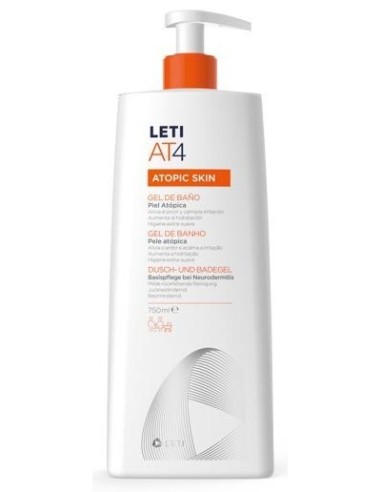 Leti At4 Gel De Baño Dermograso, 750 Ml Leti At4 Gel De Baño Dermograso, 750 Ml