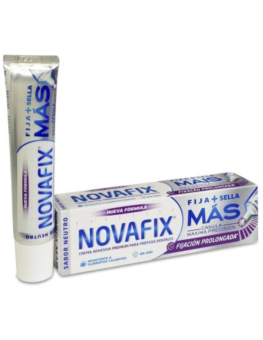 Novafix Más Sin Sabor Crema Adhesiva...