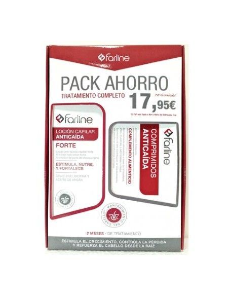 Farline Pack Anticaída Loción + Comprimidos