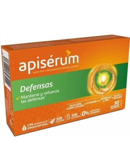 Apiserum Defensas 30 cápsulas