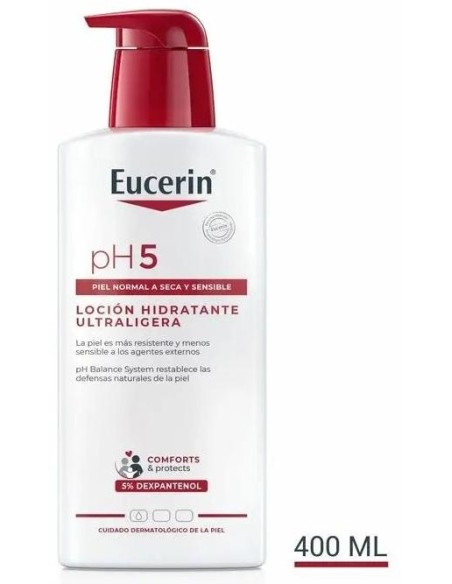 Eucerin Ph5 Loción Ultraligera 400 ml