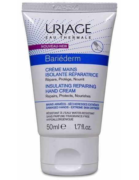 Uriage Bariéderm Crema De Manos, 50 Ml