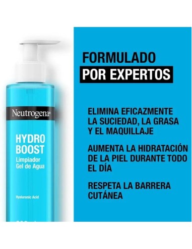 Neutrogena Hydro Boost Limpiador Gel... Neutrogena Hydro Boost Limpiador Gel...