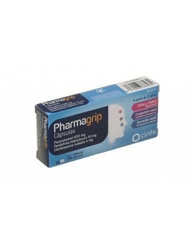 Pharmagrip 14 Cápsulas