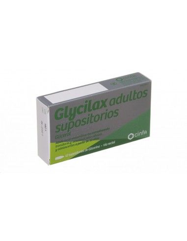 Glycilax Adultos Supositorios de... Glycilax Adultos Supositorios de...