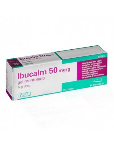 Ibucalm 50mg/g gel 60 gramos Ibucalm 50mg/g gel 60 gramos