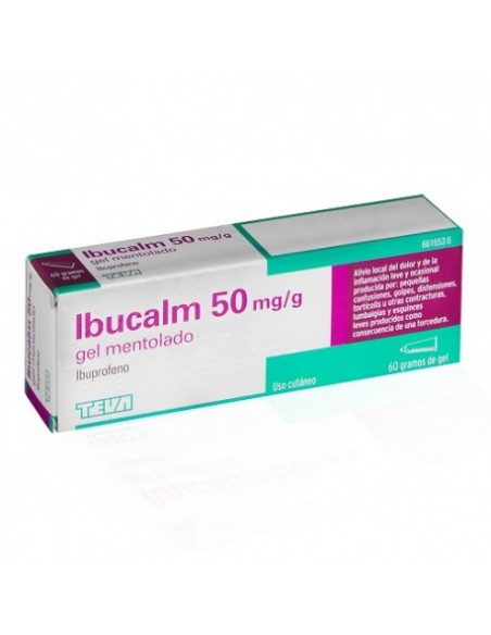 Ibucalm 50mg/g gel 60 gramos