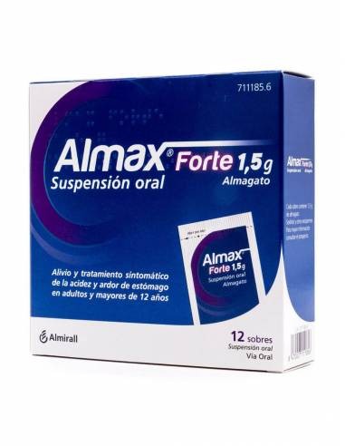 Almax Forte 1,5 g Suspensión Oral 12...