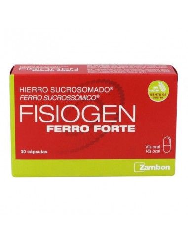 Fisiogen Ferro Forte 30 cápsulas Fisiogen Ferro Forte 30 cápsulas