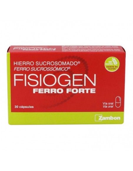 Fisiogen Ferro Forte 30 cápsulas