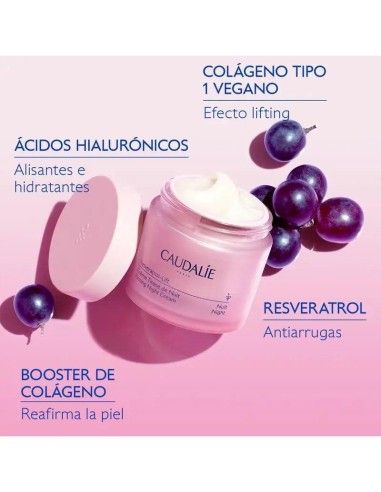 Caudalie Resveratrol-Lift Crema Noche... Caudalie Resveratrol-Lift Crema Noche...