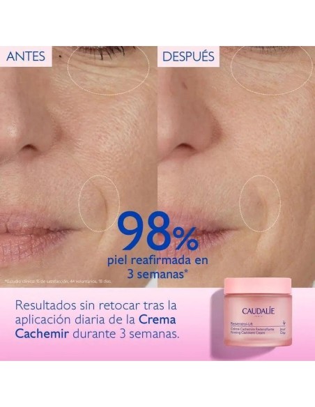 Caudalie Resveratrol-Lift Crema Cachemir Recarga  50 Ml