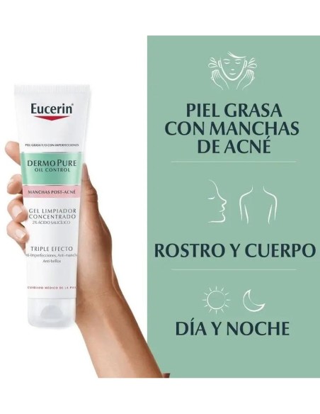 Eucerin Dermopure Gel Concentrado Triple Efecto 150 Ml