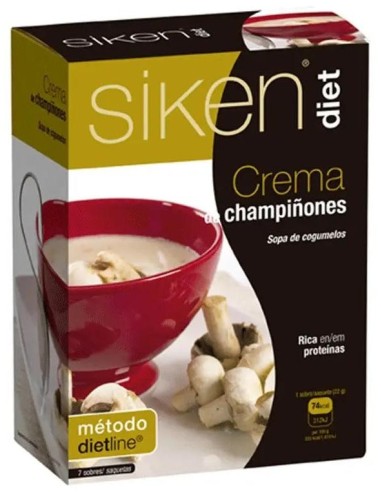 Siken Diet Crema De Champiñones, 7...