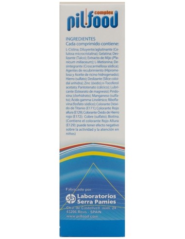 Pilfood Complex 120 Comprimidos