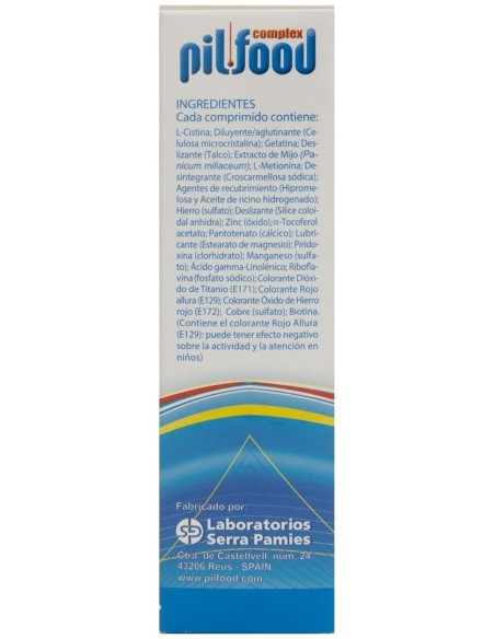 Pilfood Complex 120 Comprimidos