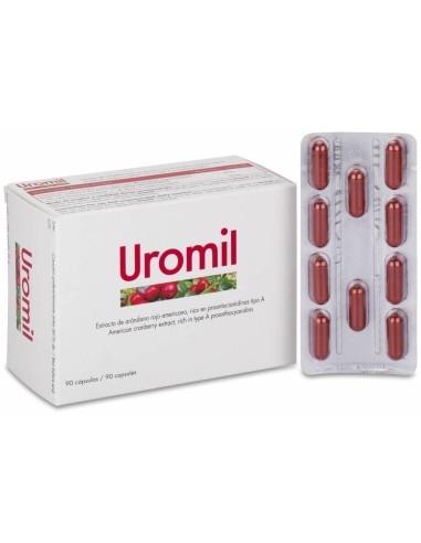 Uromil 90 cápsulas