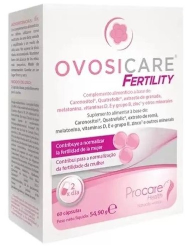 Ovosicare Fertility 60 cápsulas Ovosicare Fertility 60 cápsulas